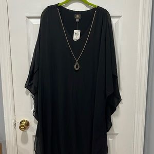 JM collection Global Dreamlan Black Dress